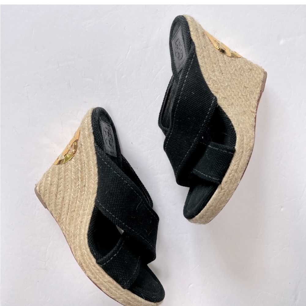 Tory Burch Kristen Espadrille Wedges